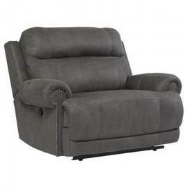 Austere Gray by Ashley 3840152 Wide Recliner
