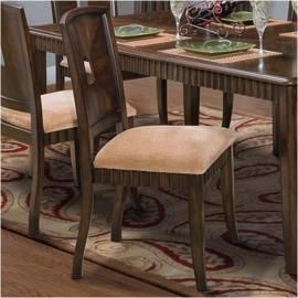 Edgemont 40-112-20 Distressed Walnut Dining Height Chair Set of 2