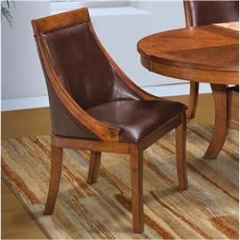 Aspen 40-116-15 Burnished Cherry Dining Height Chair Set of 2