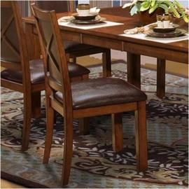 Aspen 40-116-20 Burnished Cherry Dining Height Chair Set of 2