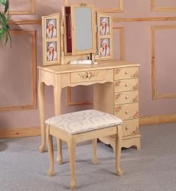 Hand Painted Ivory 4038 Vanity Collection