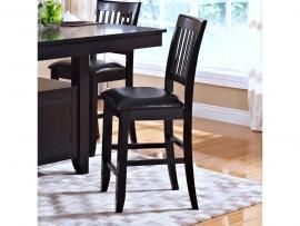 Kaylee 45-102-20 Espresso Counter Height Chair Set of 2