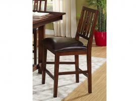 Madera 45-455-22 African Chestnut Counter Height Chair Set of 2