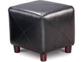 Cubed Shape Black Ottoman by Coaster 500134