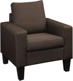 Bachman Collection by Coaster 504769 Chocolate linen Fabric Chair