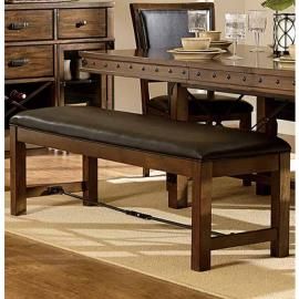 Urbana by Homelegance Brown Finish Dining Bench 5179-13