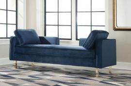 Donny Osmond Home 550356 Navy Blue Double Chaise
