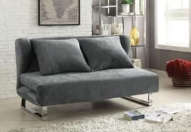 Tabby Collection 551074 Grey Fold Out Futon