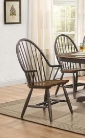 Cline by Homelegance Brown Finish Dining Side Chair 5530A Set of 2