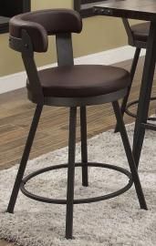 Appert by Homelegance Swivel Counter Height Chair 5566-24BR Set of 2