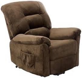 Raymond Collection 600397 Chocolate Power Lift Recliner
