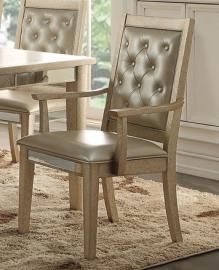 Voeville by Acme 61003 Dining Arm Chair Set of 2