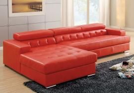 Floria Red Collection 6122RD Modern Sectional
