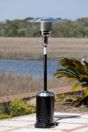 Hammer Tone Black & Stainless Steel Commercial Patio Heater