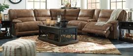 Grattis Saddle by Ashley 68303 Power Reclining Sectional