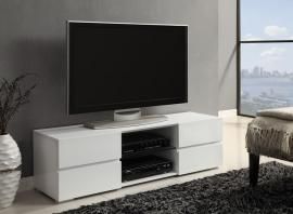 Blair Collection 700825 White Contemporary TV Stand