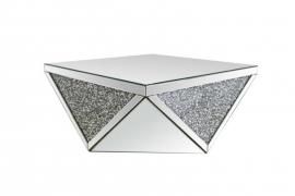 Coaster 722508 Clear Mirror Coffee Table