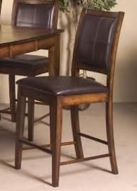 Verona by Homelegance Walnut Finish Counter Height Chair 727-24 Set of 2