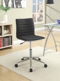 Task 800725 Black & Chrome Office Chair
