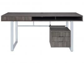 Lawrence Collection 801897 Weathered Grey Desk