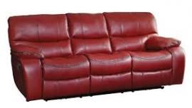 Pecos Collection by Homelegance Reclining Sofa  8480RED-3