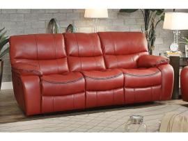 Pecos Collection by Homelegance Power Reclining Sofa 8480RED-3PW