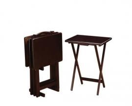 5 Piece Tray Table Set by Coaster 901081