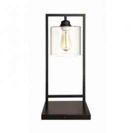 Black-Finish 902964 Industrial Edison-Design Table Lamp