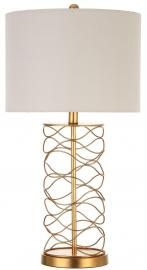 Coaster 920024 Table Lamp in Antique Brass