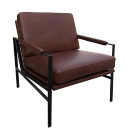Puckman Brown & Silver Finish A3000193 by Ashley Accent Chair 