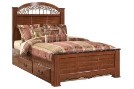 Fairbrooks Estate Storage Collection B105 Queen Bed Frame