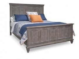 Lancaster B4352-64 Collection King Panel Bed