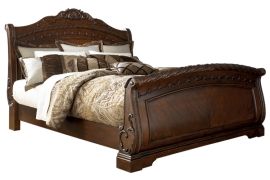 North Shore Sleigh Collection B553 Queen Bed Frame