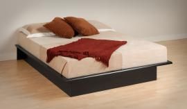 Black Queen Platform Bed BBQ6080