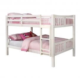 Cameron Collection CM-BK929WH Twin/Twin Bunk Bed
