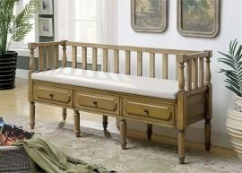 Ballinasloe by Furniture of America CM-BN6359NT Accent Bench