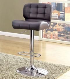 Kori by Furniture of America CM-BR6152GY Adjustable Bar Stool