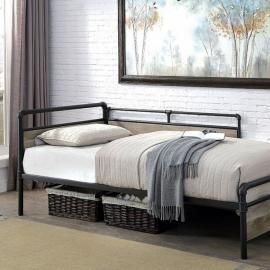 Vidar Sand Black Finish Day Bed CM1220 by Furniture of America