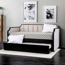 Costanza Beige & Black Finish Day Bed CM1960IV by Furniture of America