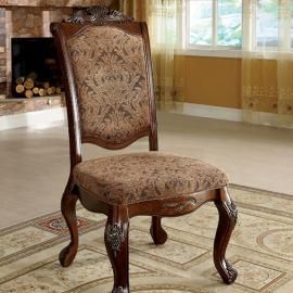 Cromwell by Furniture of America CM3103SC Chair Set of 2