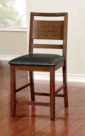 Lilian by Furniture of America CM3154PC Counter Height Bar Stool Set of 2