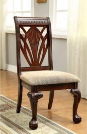 Petersburg I by Furniture of America CM3185SC Chair Set of 2