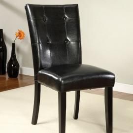 Boulder I by Furniture of America CM3188BK-SC Chair Set of 2