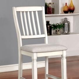 Kaliyah by Furniture of America CM3194PC Counter Height Chair Set of 2
