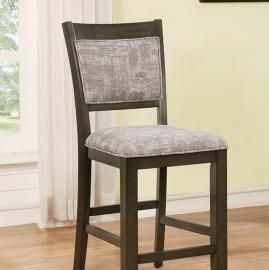 Tollerson by Furniture of America CM3277PC Counter Height Chair Set of 2