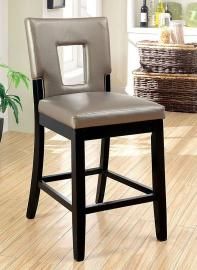 Evant II by Furniture of America CM3320PC Counter Height Bar Stools set of 2