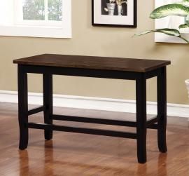Dover II by Furniture of America CM3326BC-PBN Counter Height Bench