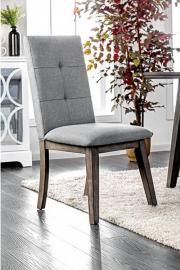 Abelone by Furniture of America CM3354GY-SC Chair Set of 2