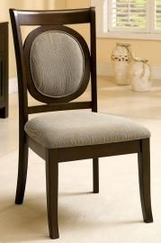 Evelyn by Furniture of America CM3418SC Chair Set of 2