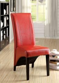 Madison by Furniture of America CM3666RD Chair Set of 2